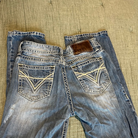 Rock & Roll relaxed straight leg jeans 32X34 - Picture 3 of 3